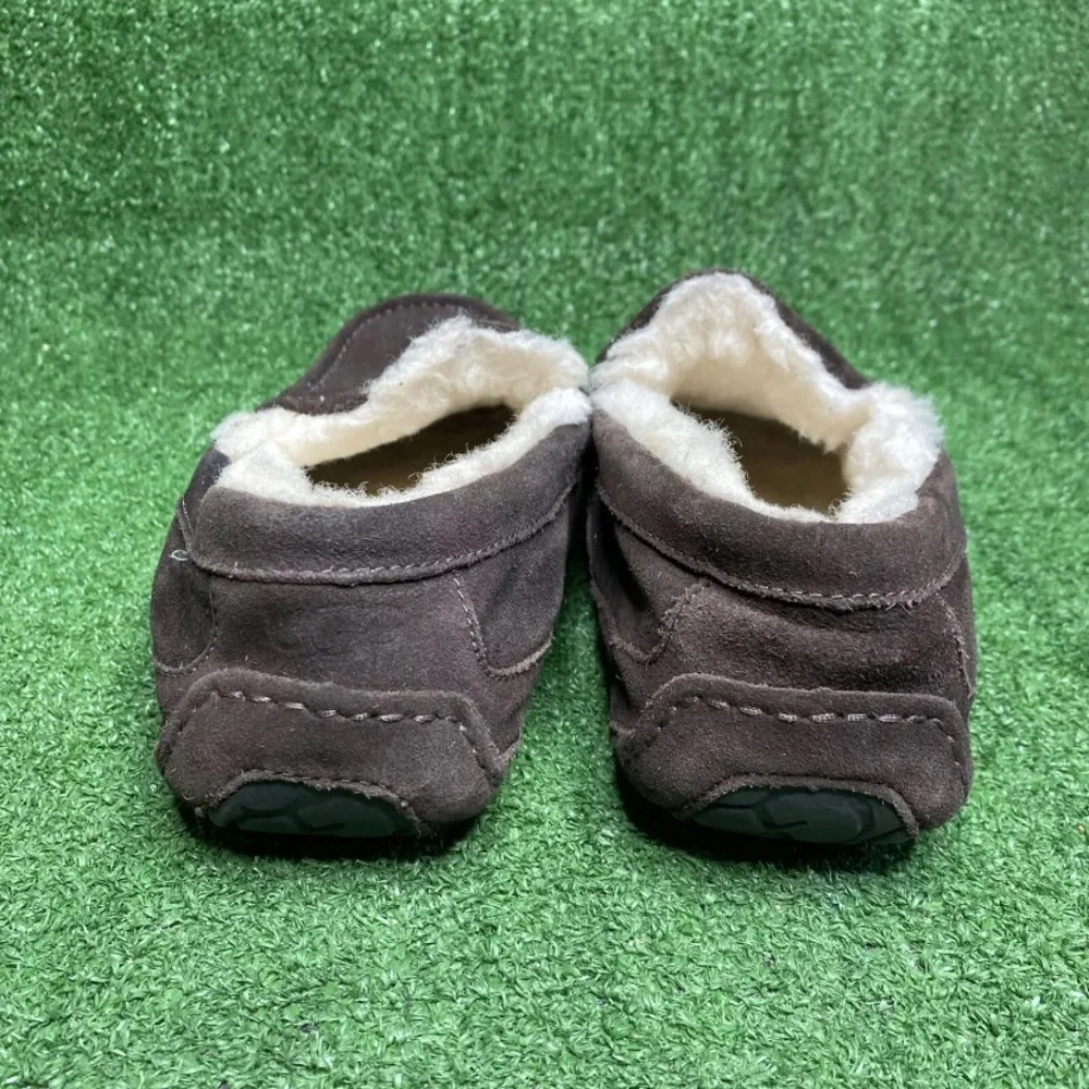 UGG Ascot Suede Slipper 1101110 Espresso Brown Mens Size‎ 10